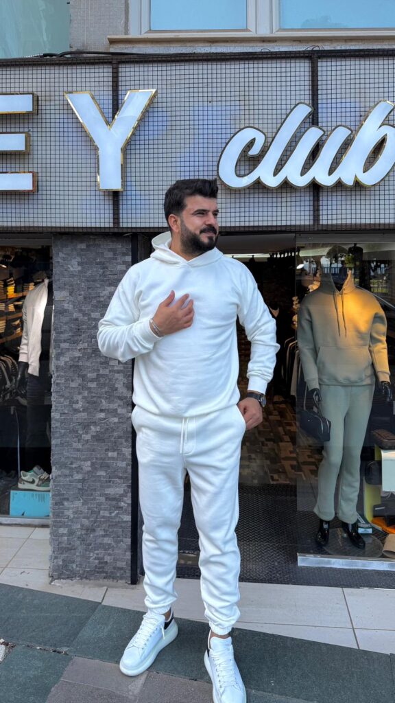 Polar Eşofman Takım Beyaz