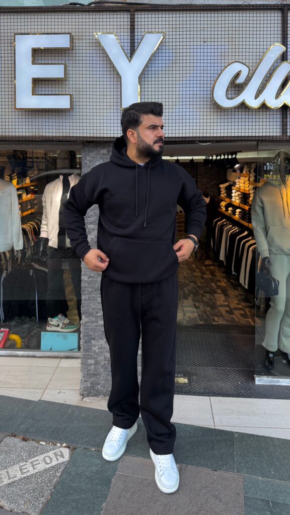 Polar Eşofman Takım Siyah