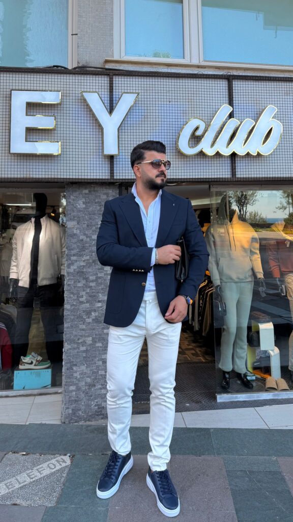 Klasik Blazer Ceket Lacivert