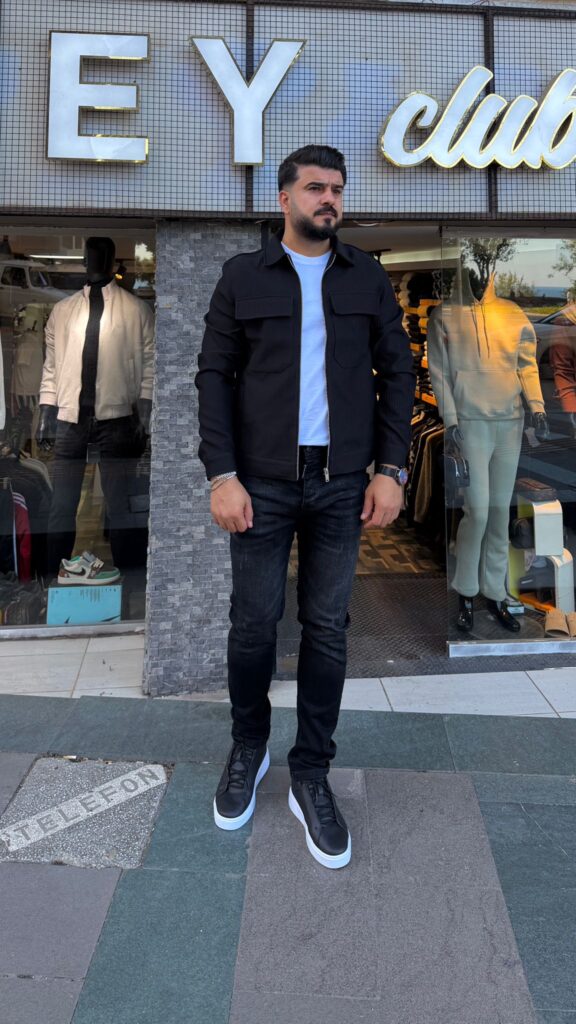 İnce Ceket Siyah