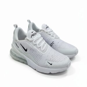 Beyaz fileli ve jel taban destekli erkek spor ayakkabı