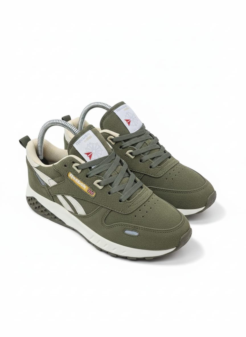 Haki Yeşil Erkek Sneaker Haki yeşil erkek retro spor ayakkabı ürün görseli