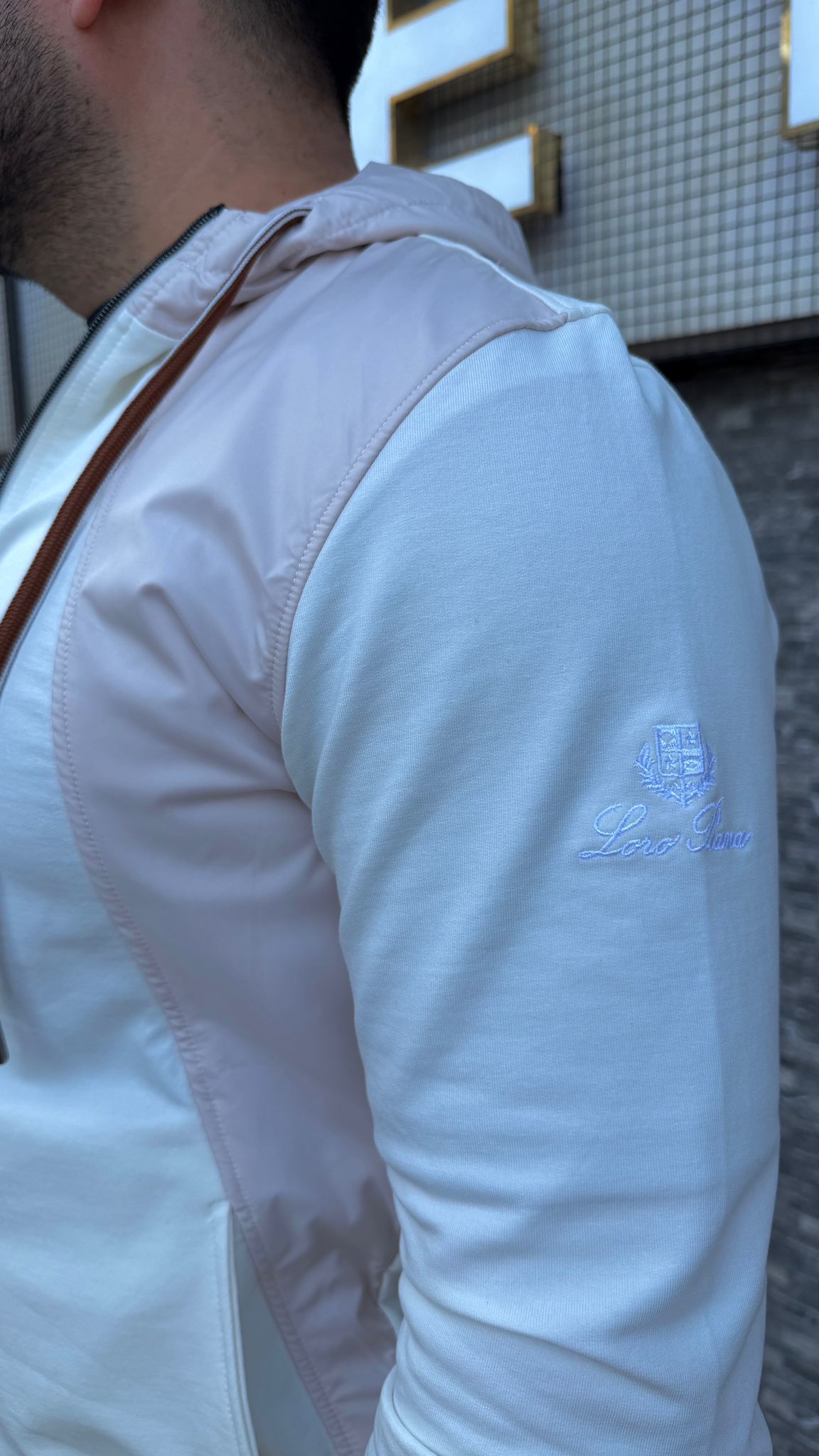 Erkek Beyaz Athleisure Takım4